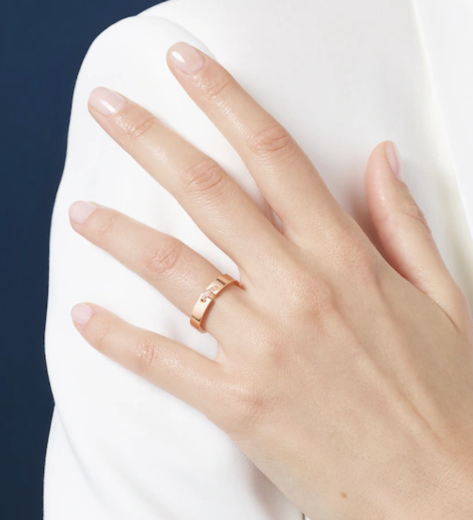 [Resenly Jewelry]ALLIANCE LIENS VIDENCE DIAMOND 4MM RING
