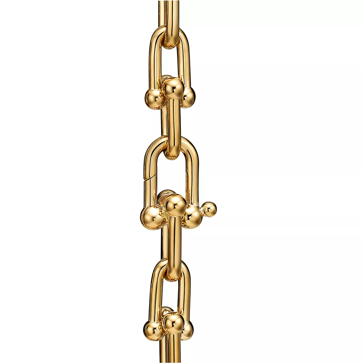 [Resenly Jewelry]HARDWEAR MEDIUM LINK 20 MOTIF GOLD BRACELET