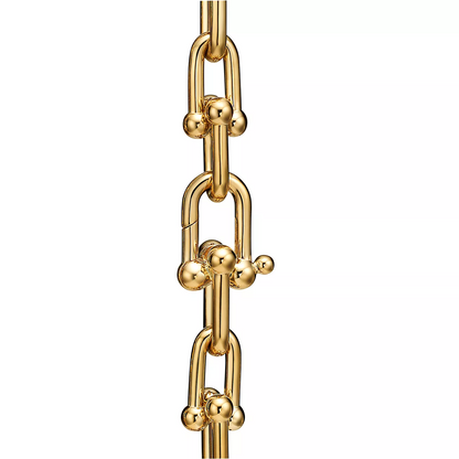[Resenly Jewelry]HARDWEAR MEDIUM LINK 20 MOTIF GOLD BRACELET