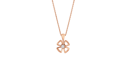[Resenly Jewelry]FIOREVER NECKLACE DIAMOND CENTER