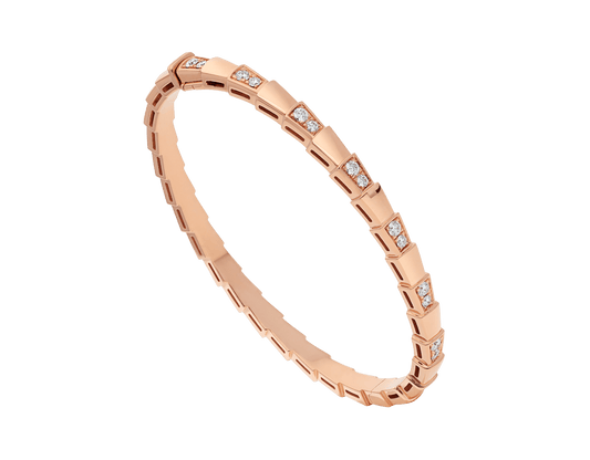 [Resenly Jewelry]SERPENTI SMALL BRACELET PINK GOLD DIAMOND