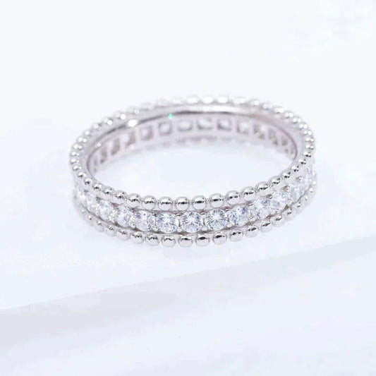 [Resenly Jewelry]PERLEE DIAMOND SILVER RING