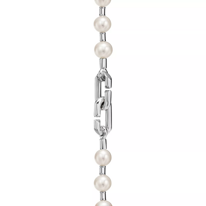 [Resenly Jewelry]PEARL 7-8MM SILVER BRACELET