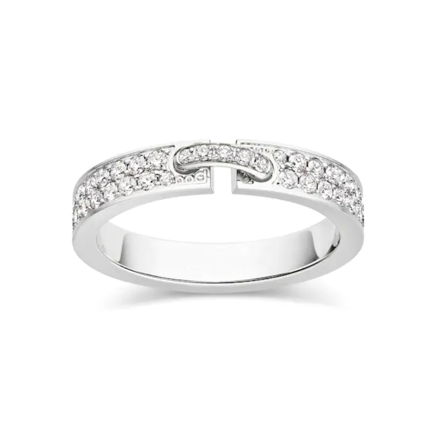 [Resenly Jewelry]ALLIANCE LIENS VIDENCE PAVED DIAMOND 4MM RING