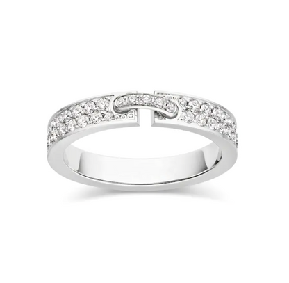 [Resenly Jewelry]ALLIANCE LIENS VIDENCE PAVED DIAMOND 4MM RING