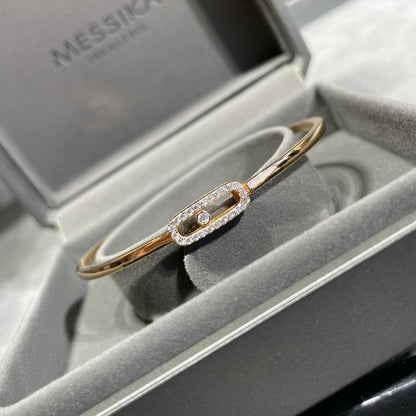 [Resenly Jewelry]Move Uno pavé flex bangle medium