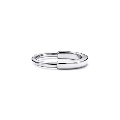 [Resenly Jewelry]LOCK RING SILVER