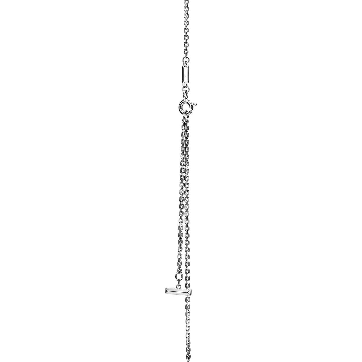 [Resenly Jewelry]T CIRCLE PENDENT SILVER NECKLACE