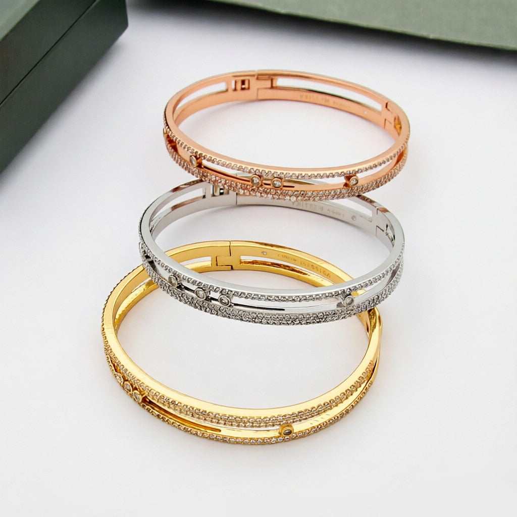 [Resenly Jewelry]Move Romane pavé bangle