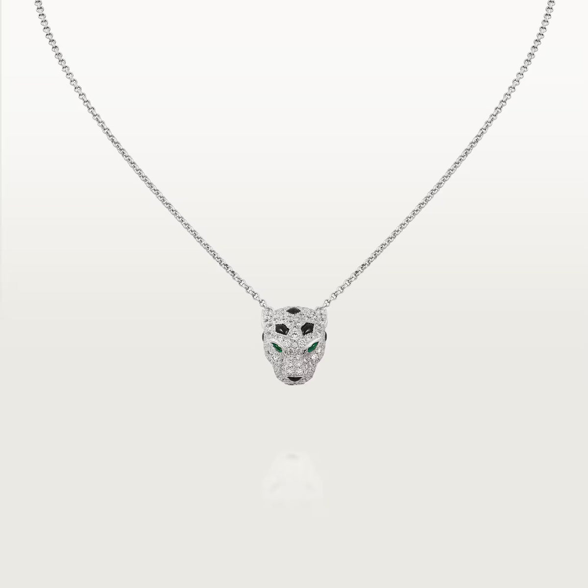 [Resenly Jewelry]PANTHERE FULL DIAMOND NECKLACE