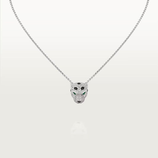 [Resenly Jewelry]PANTHERE FULL DIAMOND NECKLACE