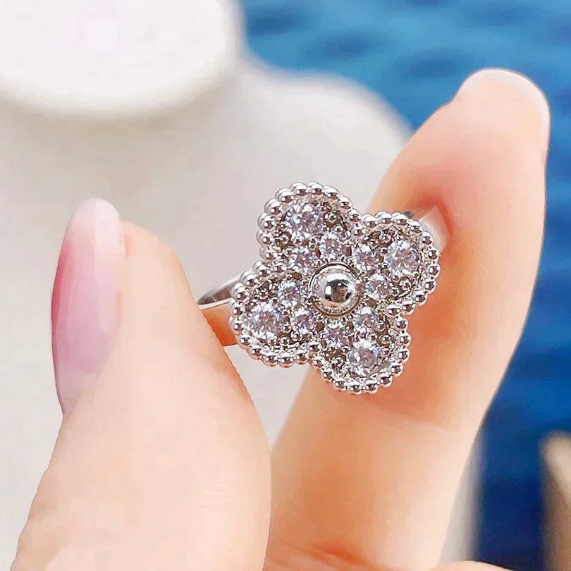[Resenly Jewelry]CLOVER DIAMOND RING