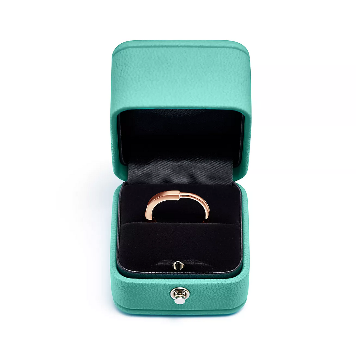 [Resenly Jewelry]LOCK RING PINK GOLD