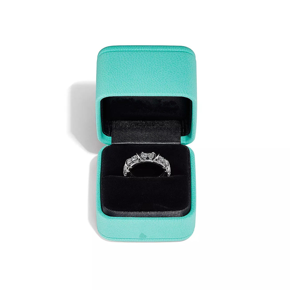[Resenly Jewelry]SIXTEEN STONE SILVER RING