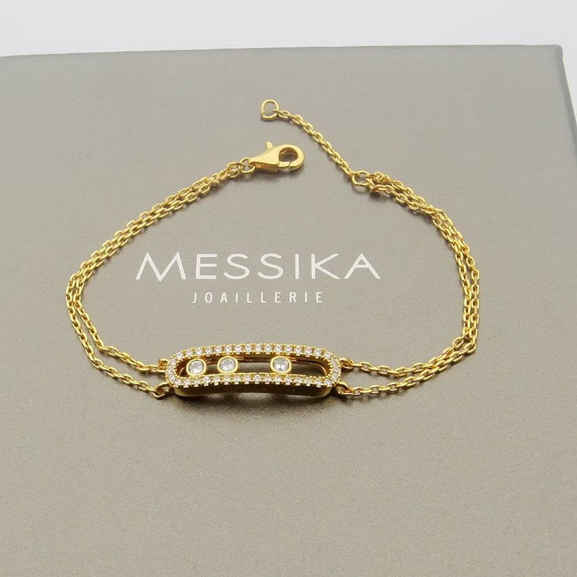 [Resenly Jewelry] Move Classique pavé bracelet