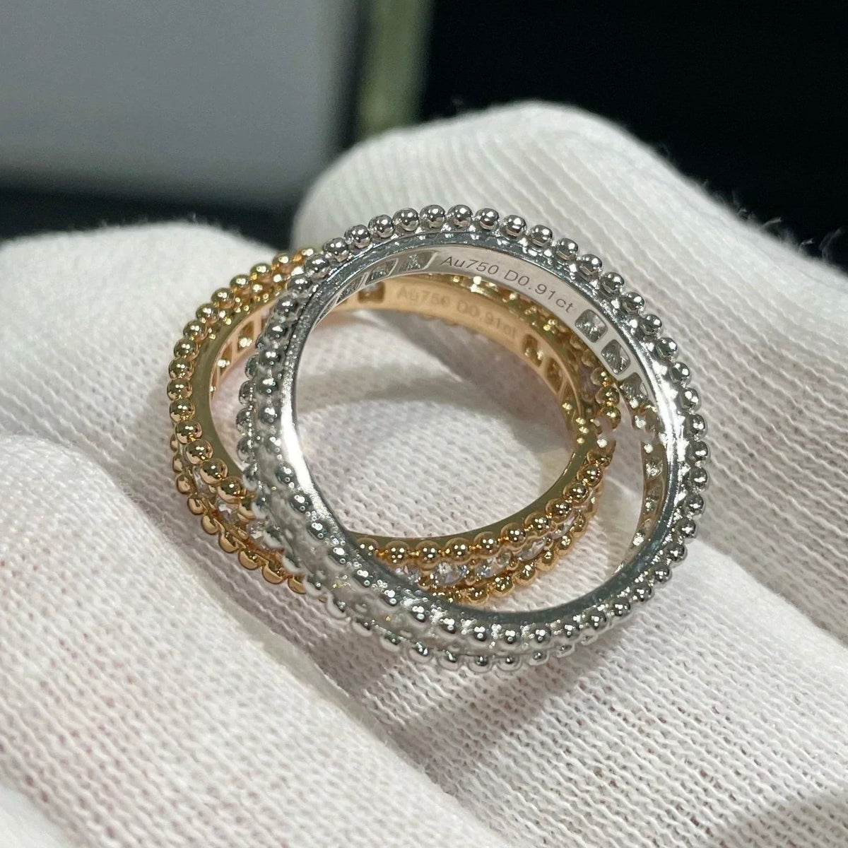 [Resenly Jewelry]PERLEE DIAMOND ROSE GOLD RING