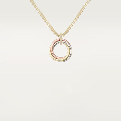 [Resenly Jewelry]TRINITY MEDIUM  DIAMONDS NECKLACE