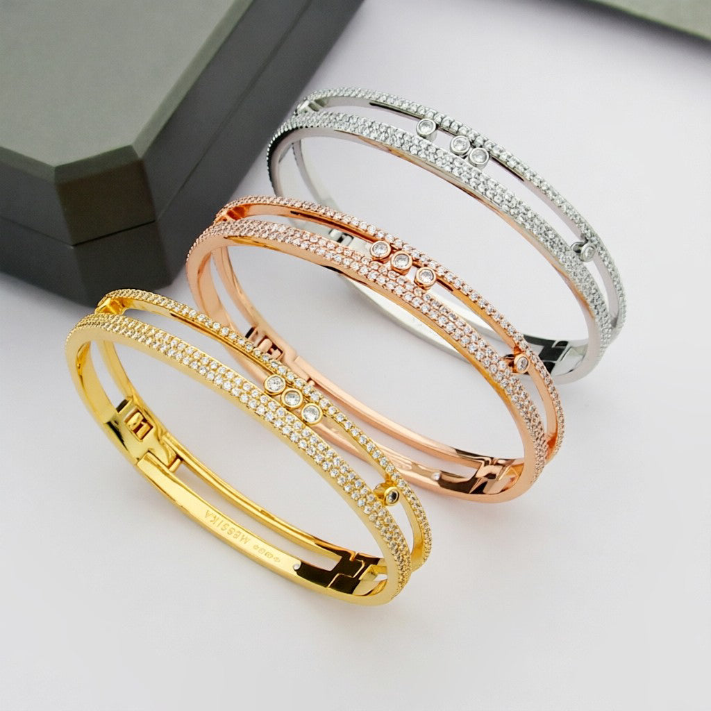 [Resenly Jewelry]Move Romane pavé bangle