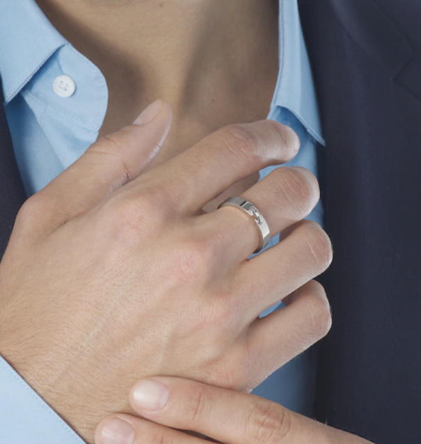 [Resenly Jewelry]ALLIANCE LIENS VIDENCE 4MM RING