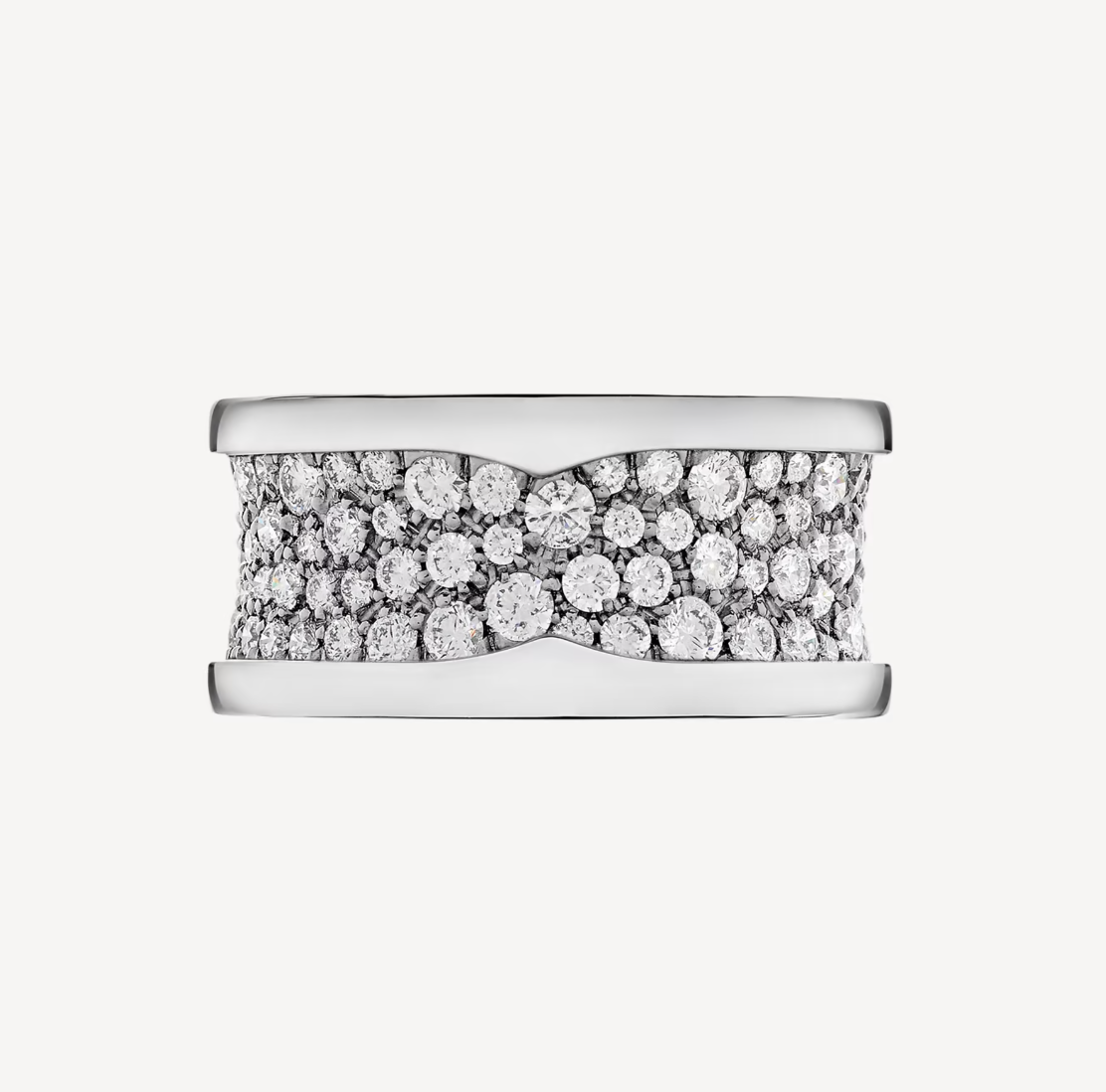 [Resenly Jewelry]ZERO 1 WITH PAVED DIAMONDS ON THE SPIRAL RING