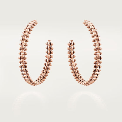 [Resenly Jewelry]CLASH HOOP LARGE EARRINGS