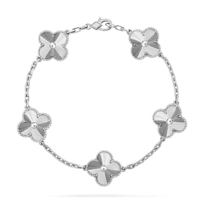 [Resenly Jewelry] CLOVER 5 MOTIF LASER BRACELET COLLECTION