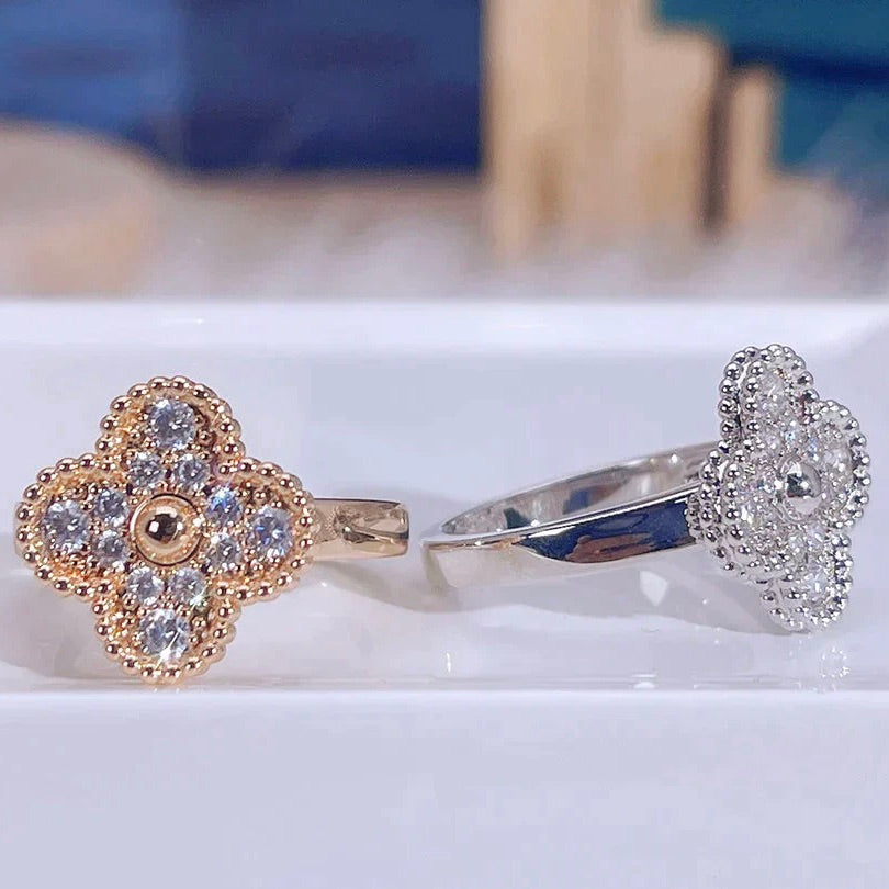 [Resenly Jewelry]CLOVER DIAMOND RING