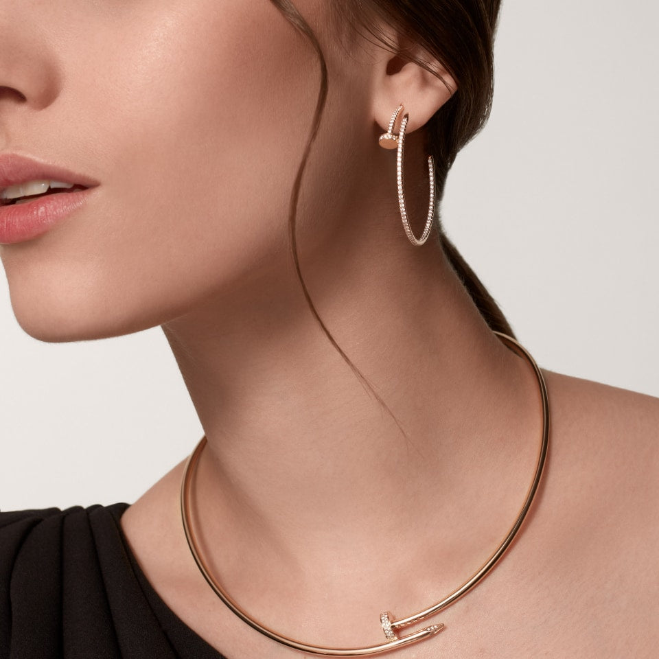 [Resenly Jewelry]JUSTE FULL DIAMOND LARGE EARRINGS