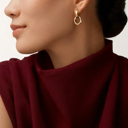 [Resenly Jewelry]LOVE 3.3MM DANGLE EARRINGS