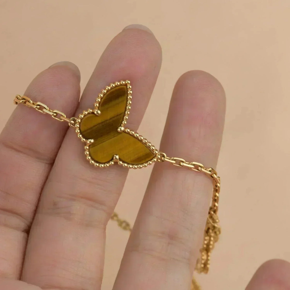 [Resenly Jewelry]LUCKY SPRING 5 MOTIF GOLD BRACELET