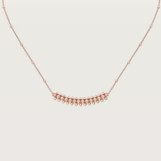 [Resenly Jewelry]CLASH  SMALL FULL DIAMOND NECKLACE
