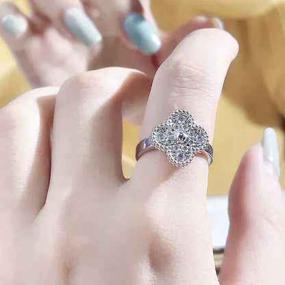 [Resenly Jewelry]CLOVER DIAMOND RING