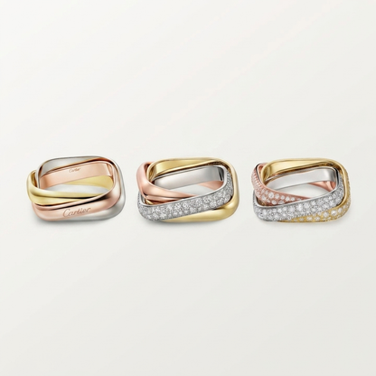[Resenly Jewelry]TRINITY 3.5MM CUSHION RING COLLECTION
