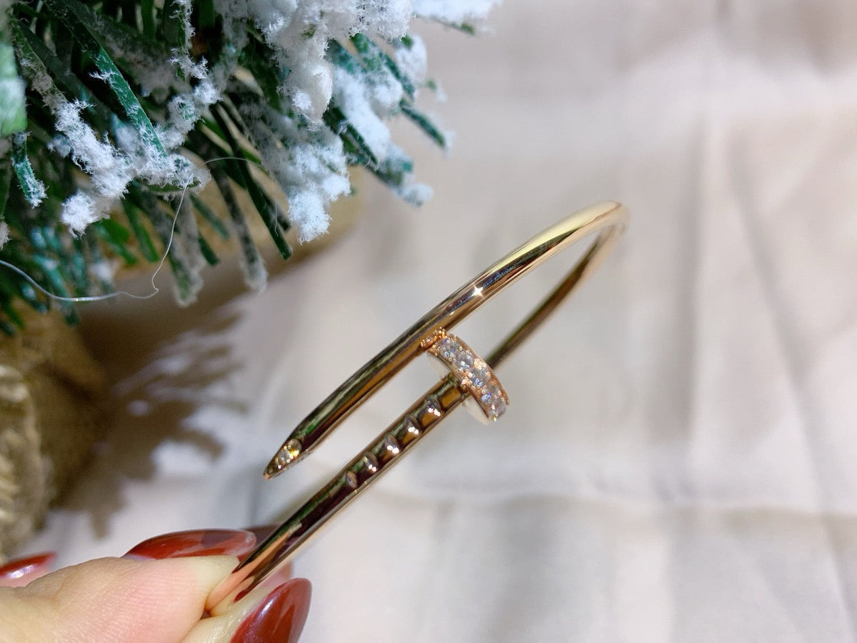 [Resenly Jewelry]JUSTE BRACELET 2.5MM DIAMONDS