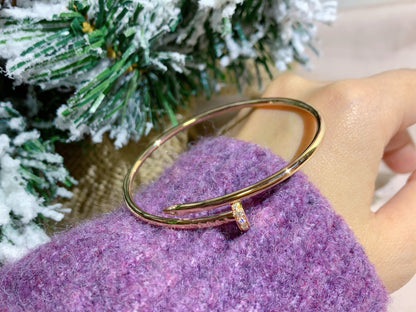 [Resenly Jewelry]JUSTE BRACELET 2.5MM DIAMONDS