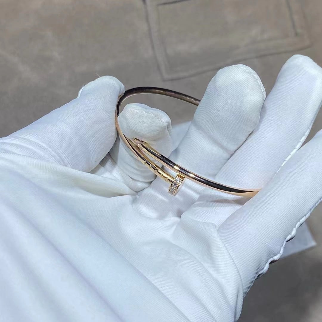 [Resenly Jewelry]JUSTE BRACELET 2.5MM DIAMONDS