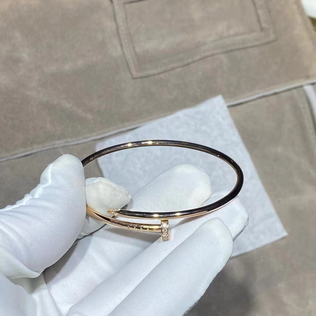 [Resenly Jewelry]JUSTE BRACELET 2.5MM DIAMONDS