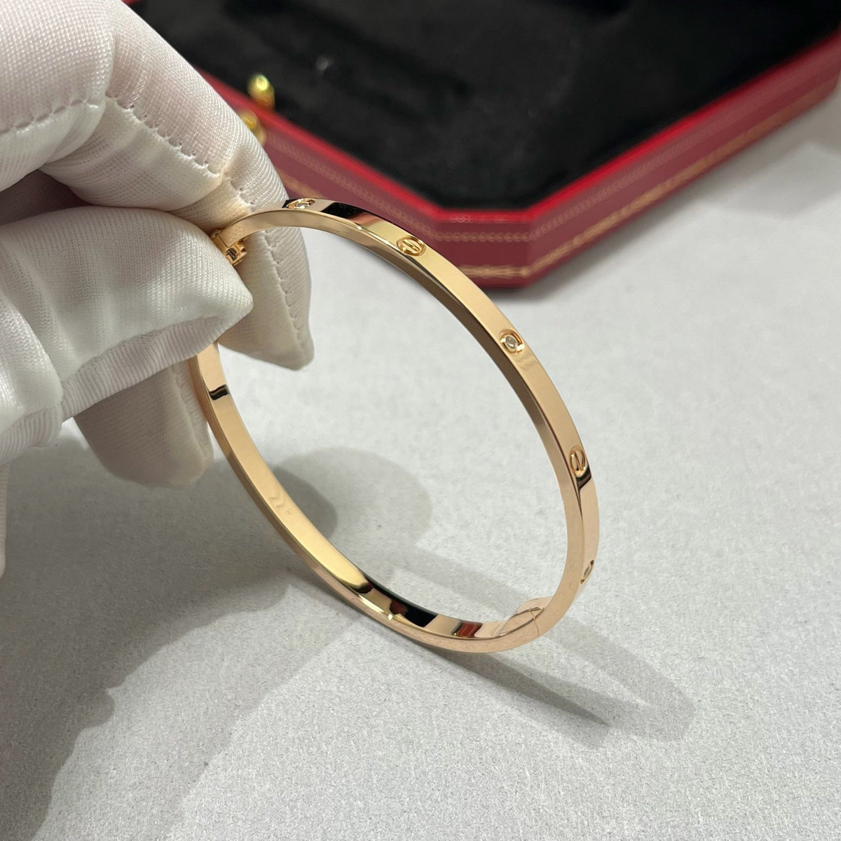[Resenly Jewelry]LOVE BRACELET 3.65MM 6 DIAMONDS