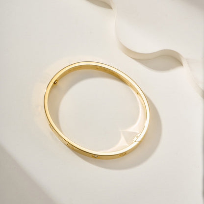 [Resenly Jewelry]LOVE BRACELET 6.1MM 4 DIAMONDS