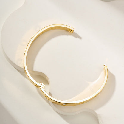 [Resenly Jewelry]LOVE BRACELET 6.1MM 4 DIAMONDS