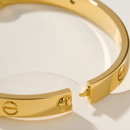 [Resenly Jewelry]LOVE BRACELET 6.1MM 4 DIAMONDS