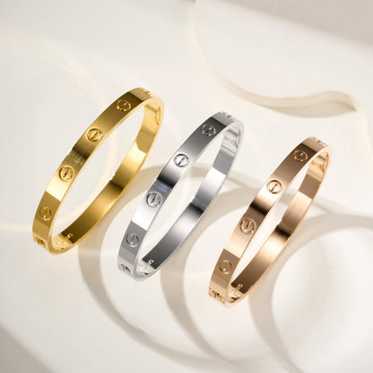 [Resenly Jewelry]LOVE BRACELET 6.1MM NO DIAMONDS