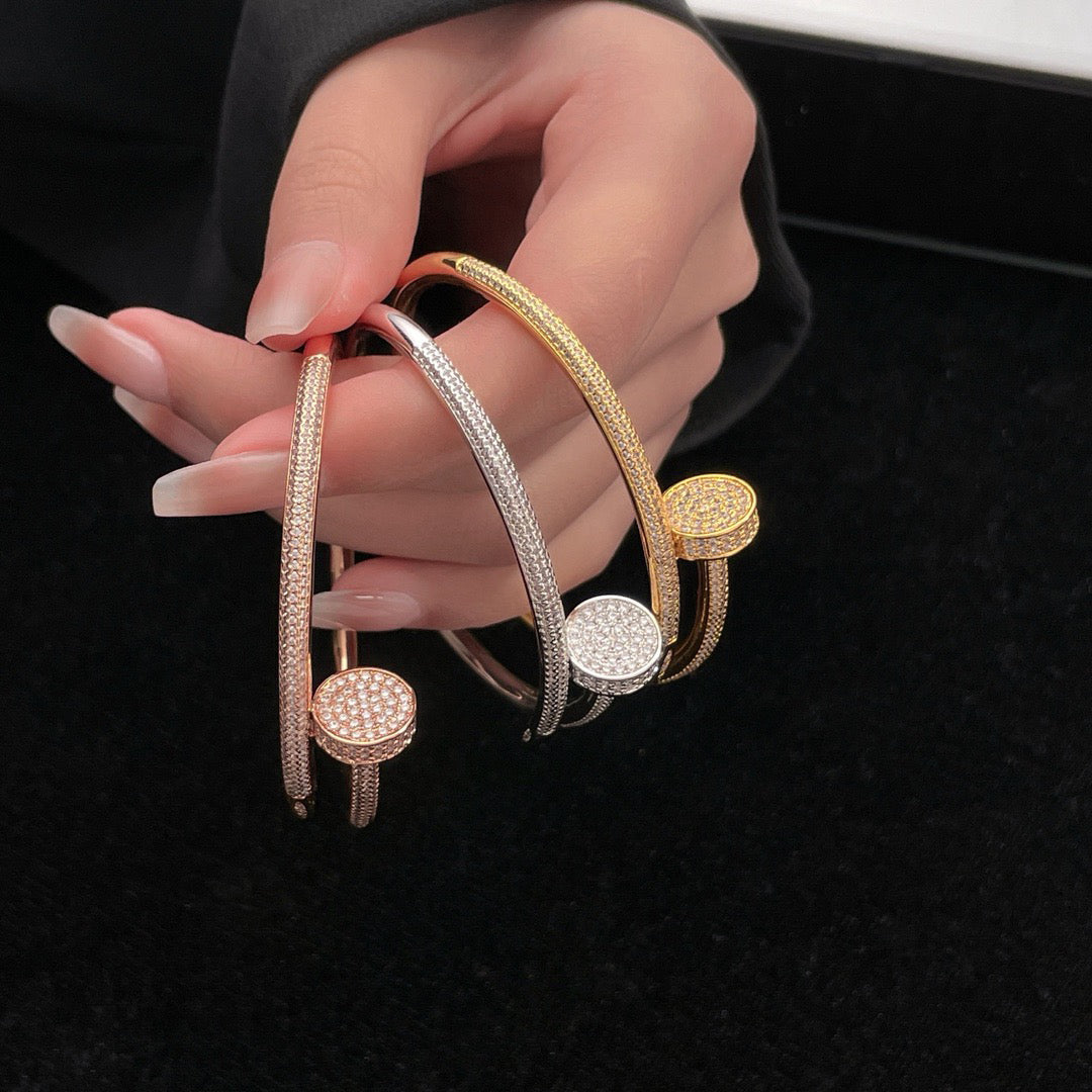 [Resenly Jewelry]JUSTE BRACELET 3.5MM ALL DIAMONDS