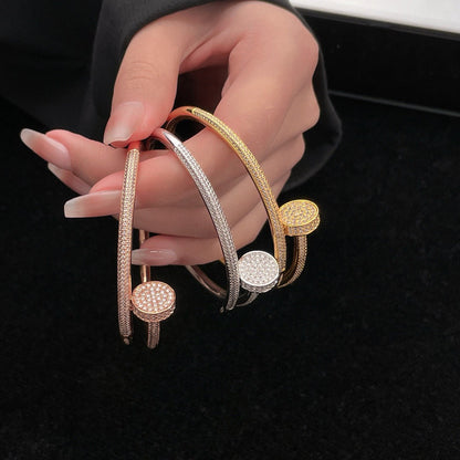 [Resenly Jewelry]JUSTE BRACELET 3.5MM ALL DIAMONDS
