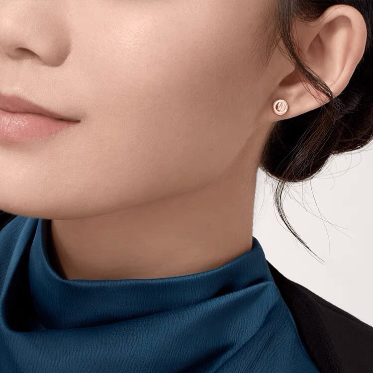 [Resenly Jewelry]LOVE EARRINGS 7.2MM