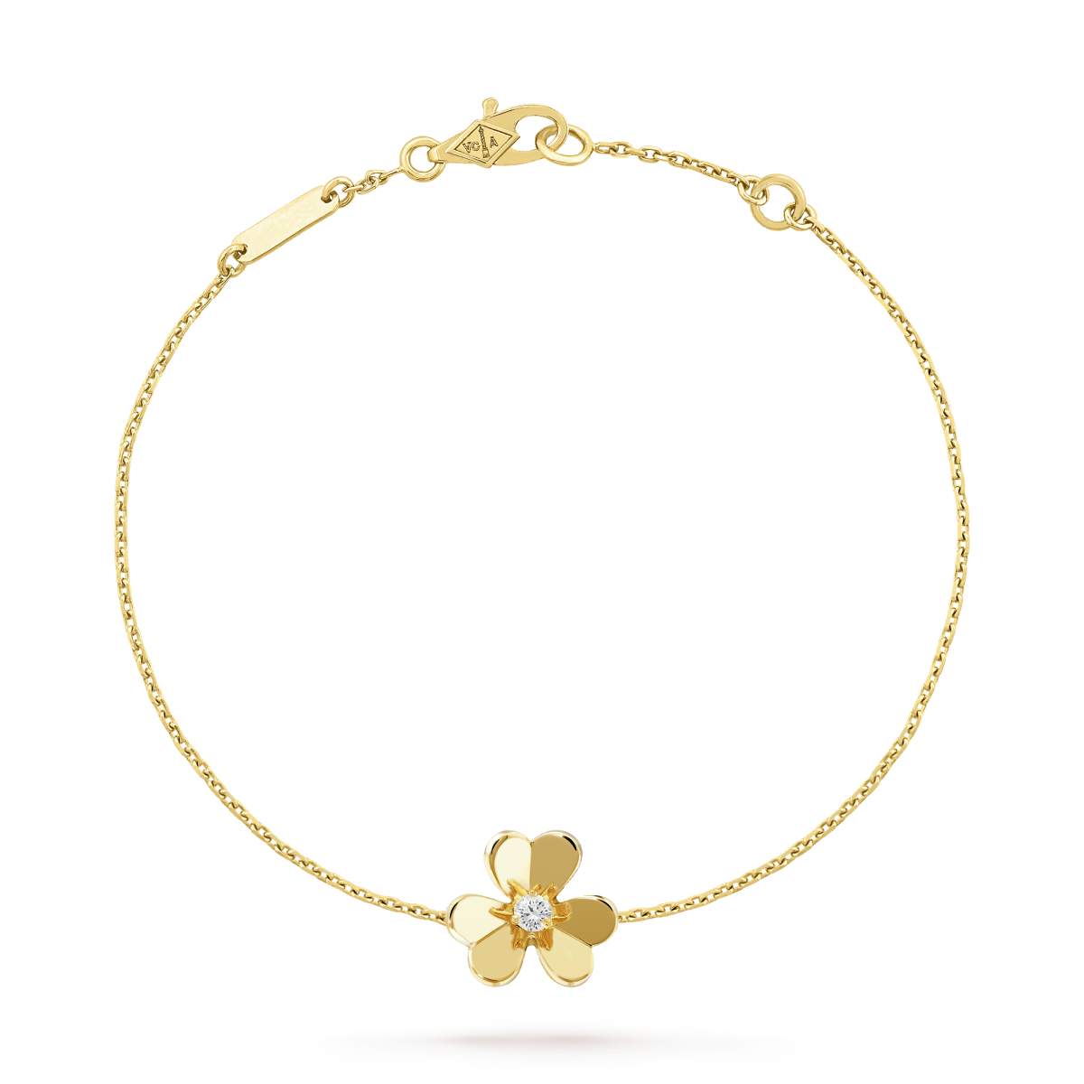[Resenly Jewelry]FRIVOLE GOLD FLOWER PINK MALACHITE BRACELET