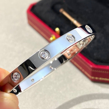 [Resenly Jewelry]LOVE BRACELET 6.1MM 10 DIAMONDS