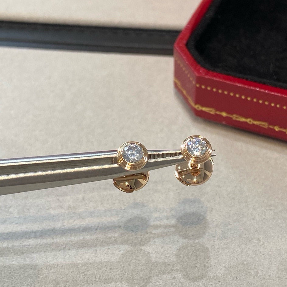 [Resenly Jewelry]DAMOUR DIAMOND EARRINGS
