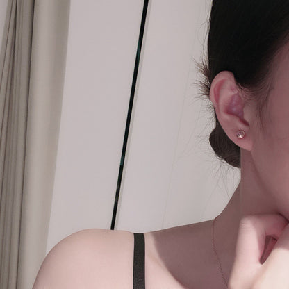 [Resenly Jewelry]DAMOUR PING DIAMOND EARRINGS