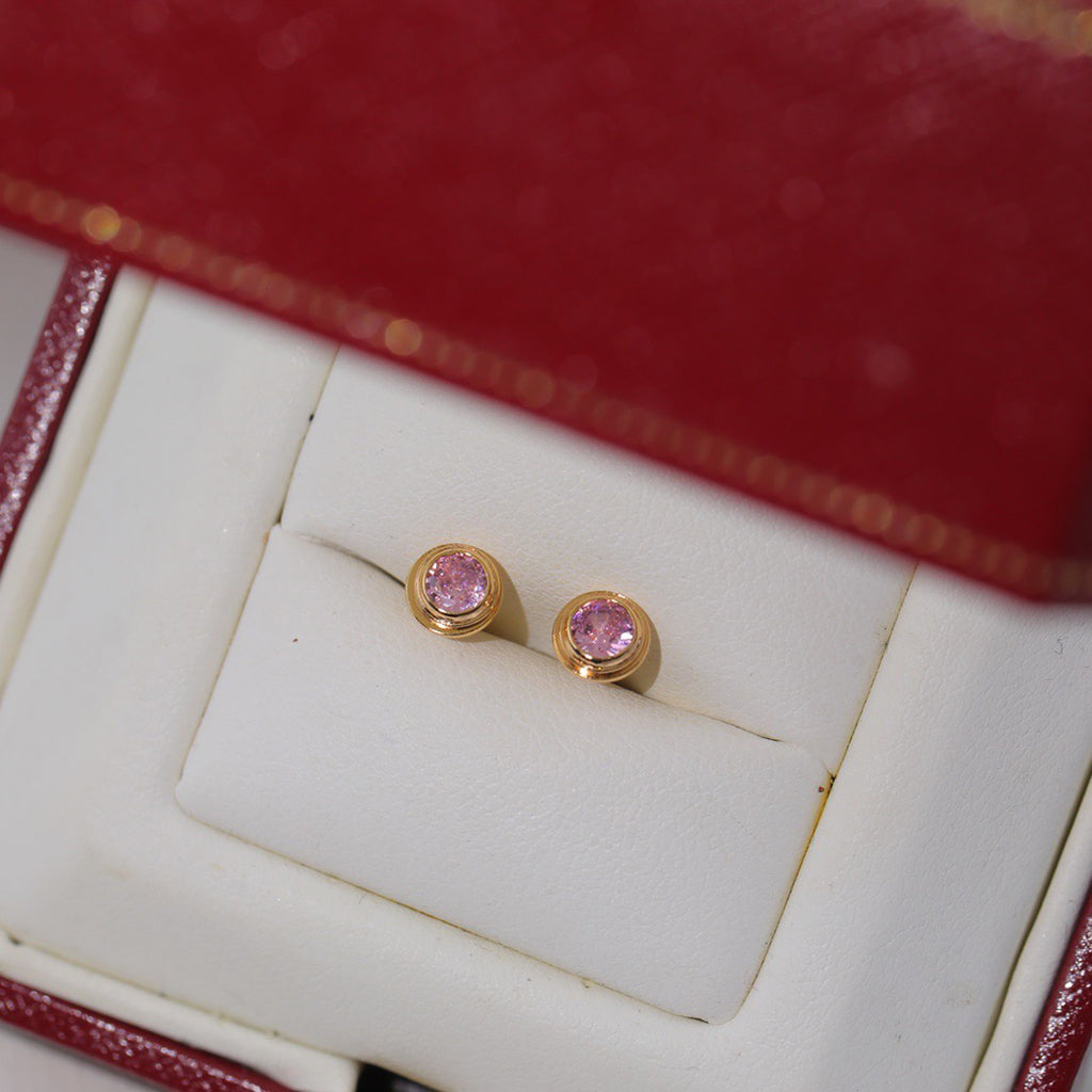 [Resenly Jewelry]DAMOUR PING DIAMOND EARRINGS